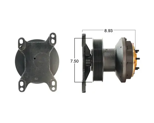 Fan Clutch Detroit 60 SER 12.7 Vander Haags Inc WM