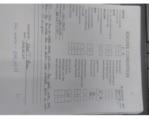 Engine Assembly DETROIT 60 SERIES-14.0 DDC5 LKQ Heavy Truck - Tampa