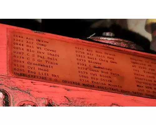 Detroit 6V92TA Engine Assembly