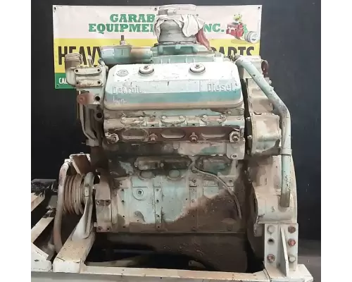 Engine Assembly Detroit 6V71 Garabedian Equipment Company
