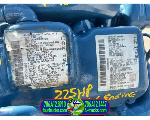 Detroit 8.2T Engine Assembly