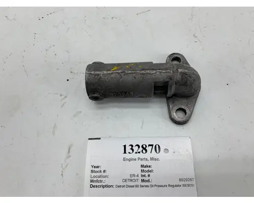 Engine Parts, Misc. DETROIT 8929283 West Side Truck Parts