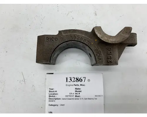 Engine Parts, Misc. DETROIT 8929870 West Side Truck Parts
