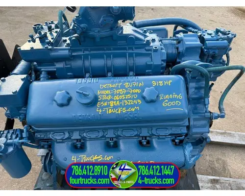 Detroit 8V71N Engine Assembly