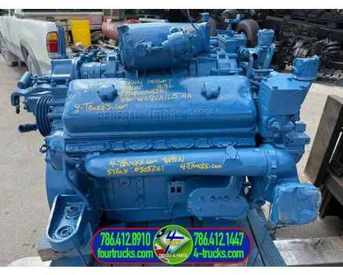 Detroit 8V71N Engine Assembly