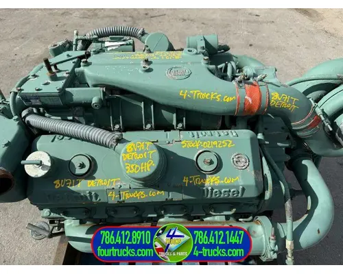 Detroit 8V71T Engine Assembly