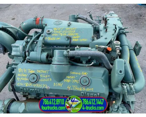 Detroit 8V71T Engine Assembly