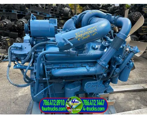 Detroit 8V71T Engine Assembly