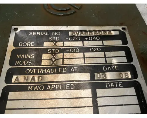 Detroit 8V71T Engine Assembly