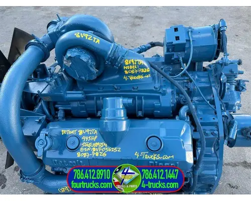 Detroit 8V92TA Engine Assembly