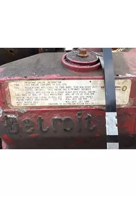 Detroit 8V92TA Engine Assembly