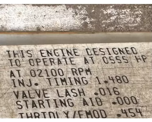 Detroit 8V92TA Engine Assembly