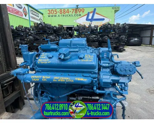 Engine Assembly Detroit 8V71N 4-trucks Enterprises LLC