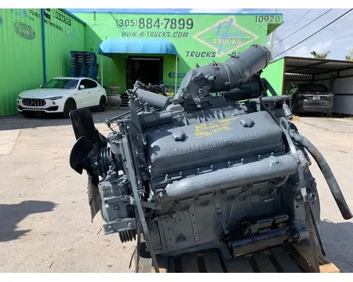 Engine Assembly DETROIT 8V71N 4-trucks Enterprises LLC
