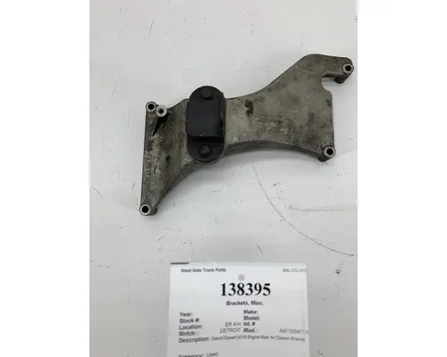 Brackets, Misc. DETROIT A4710941741 West Side Truck Parts
