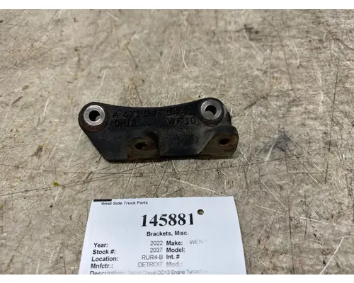Brackets, Misc. DETROIT A4710960442 West Side Truck Parts