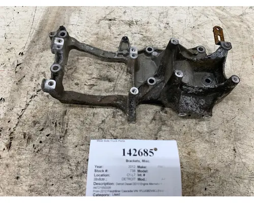 Brackets, Misc. DETROIT A4721550335 West Side Truck Parts