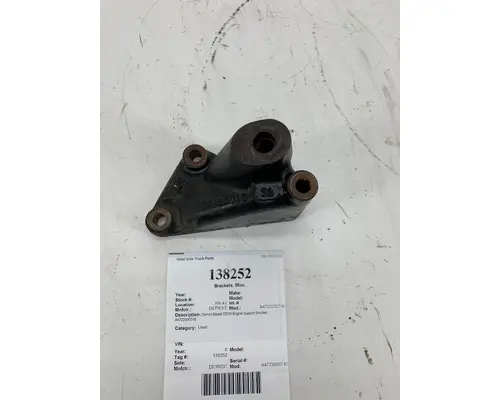 Brackets, Misc. DETROIT A4722030740 West Side Truck Parts