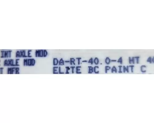 Detroit DA-RT-40.0-4 Axle Assembly, Rear