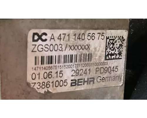 Detroit DD13 EGR Cooler