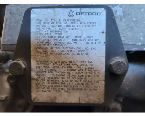 Detroit DD13 Engine Assembly