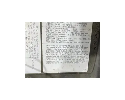 Detroit DD13 Engine Assembly