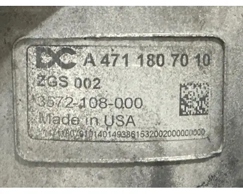 Detroit DD13 Engine Parts, Misc.