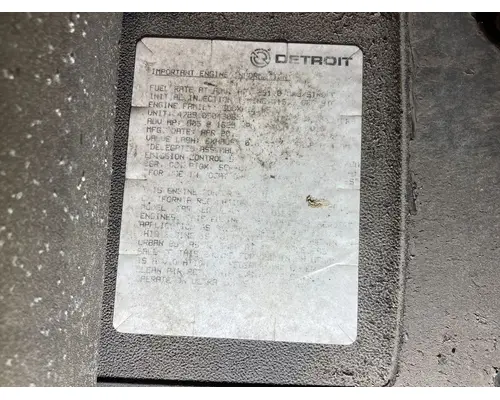 Detroit DD15 Engine Assembly