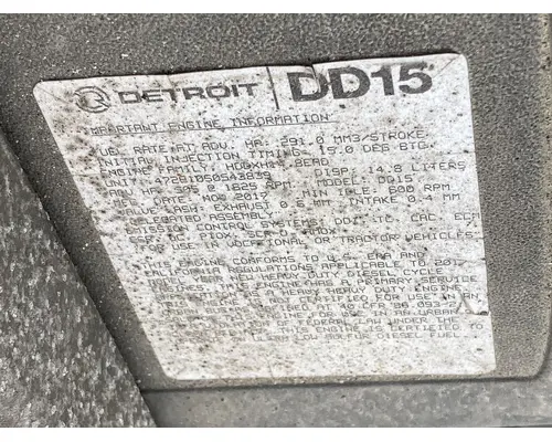 Detroit DD15 Engine Assembly