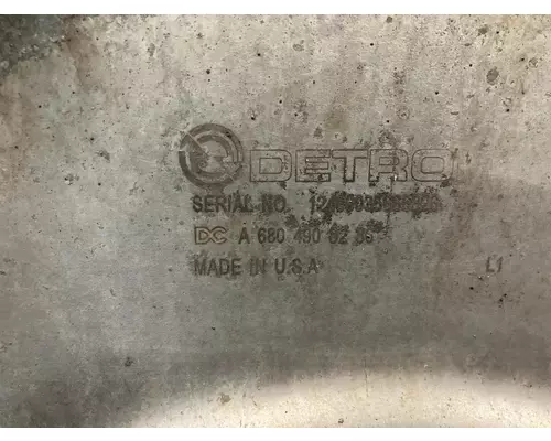 Detroit DD15 Exhaust DPF Assembly