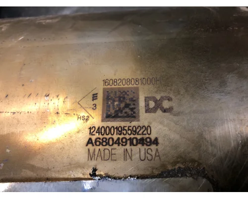 Detroit DD15 Exhaust DPF Assembly