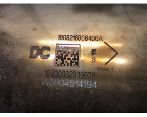 Detroit DD15 Exhaust DPF Assembly