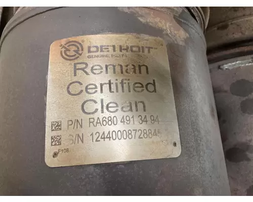 Detroit DD15 Exhaust DPF Assembly