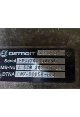 Detroit DT12-DA-1750 Transmission Assembly