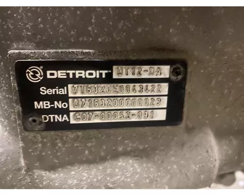 Detroit DT12-DA Transmission Assembly