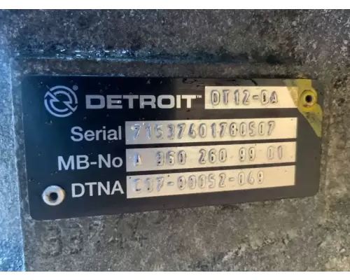 Detroit DT12-DA Transmission Assembly