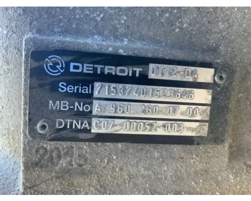 Detroit DT12-DA Transmission Assembly