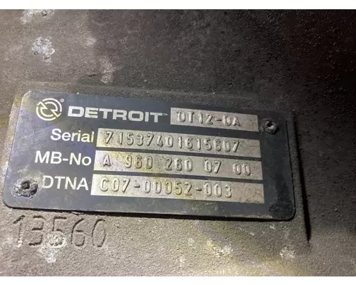 Detroit DT12-DA Transmission Control Module (TCM)