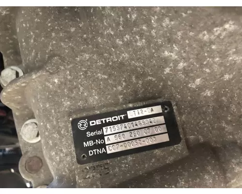 Detroit DT12-DA Transmission