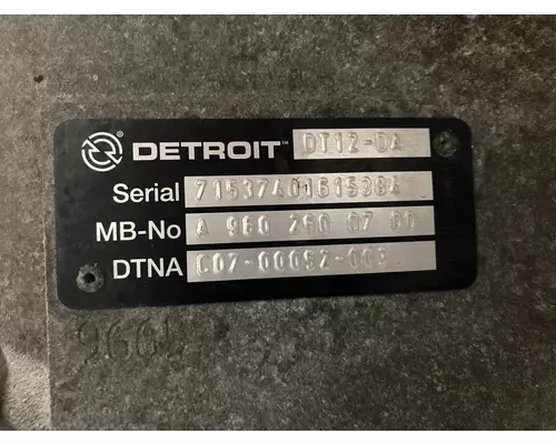 Detroit DT12-DA Transmission