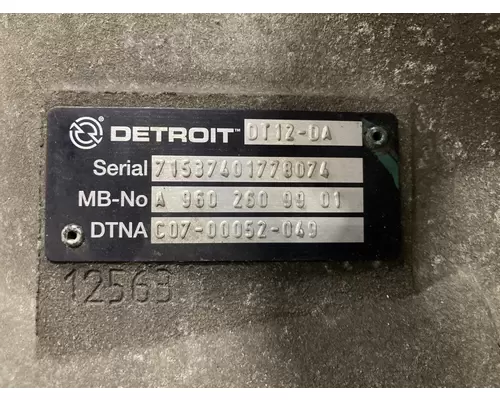 Detroit DT12-DA Transmission