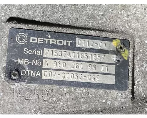 Detroit DT12-DA Transmission