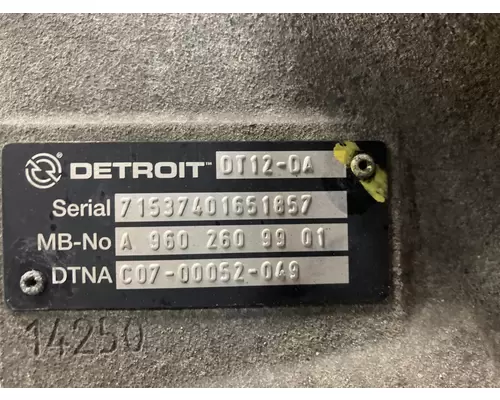 Detroit DT12-DA Transmission
