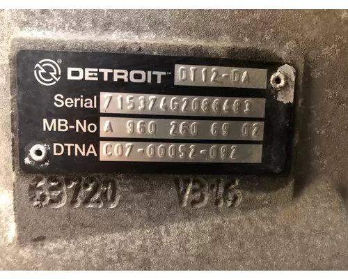 Detroit DT12-DA Transmission