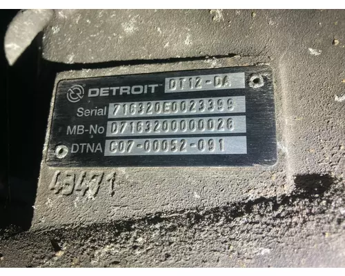 Detroit DT12-DA Transmission