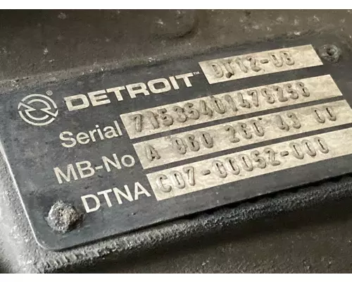 Detroit DT12-DB Transmission