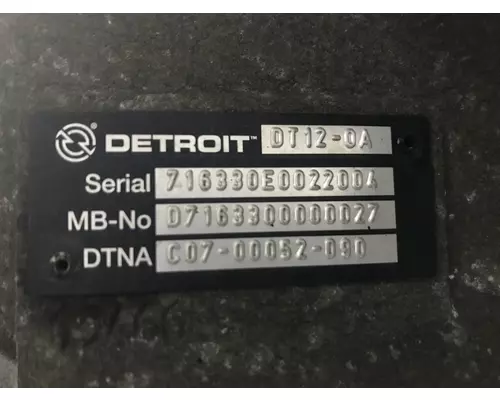 Detroit DT12-OA Transmission