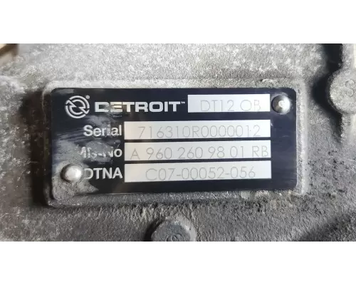 Detroit DT12-OB Transmission Assembly