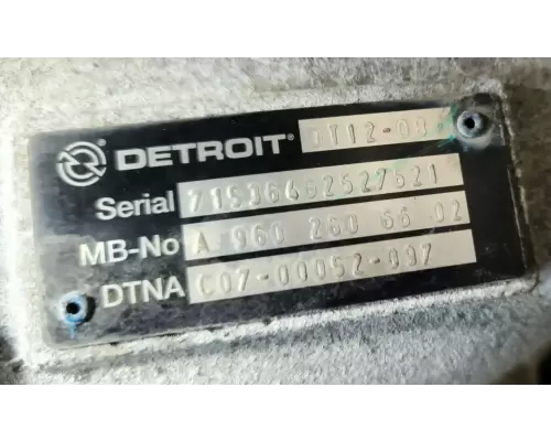Detroit DT12-OB Transmission Assembly