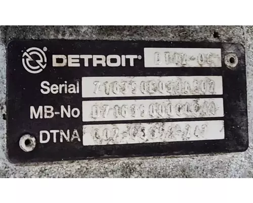 Detroit DT12-OC Transmission Assembly
